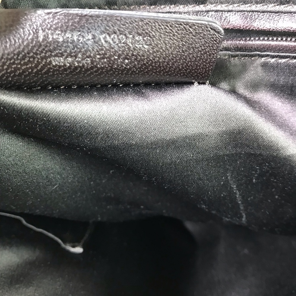 💎 RARE 💎 YSL MUSE TOTE LEATHER STATEMENT BAG EMBOSSED - Picture 7 of 16